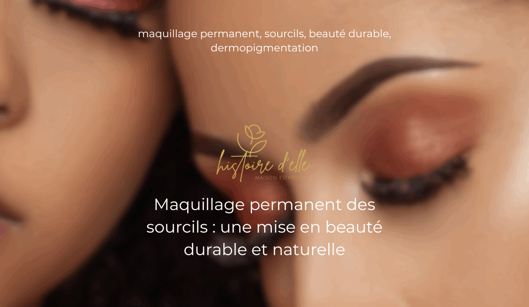 Maquillage permanent des sourcils : une mise en beauté durable et naturelle